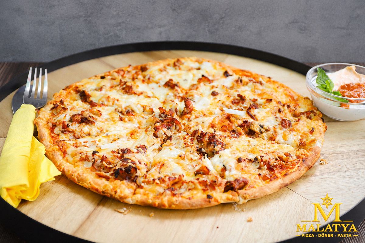 Pizza mit Fleisch von Malatya