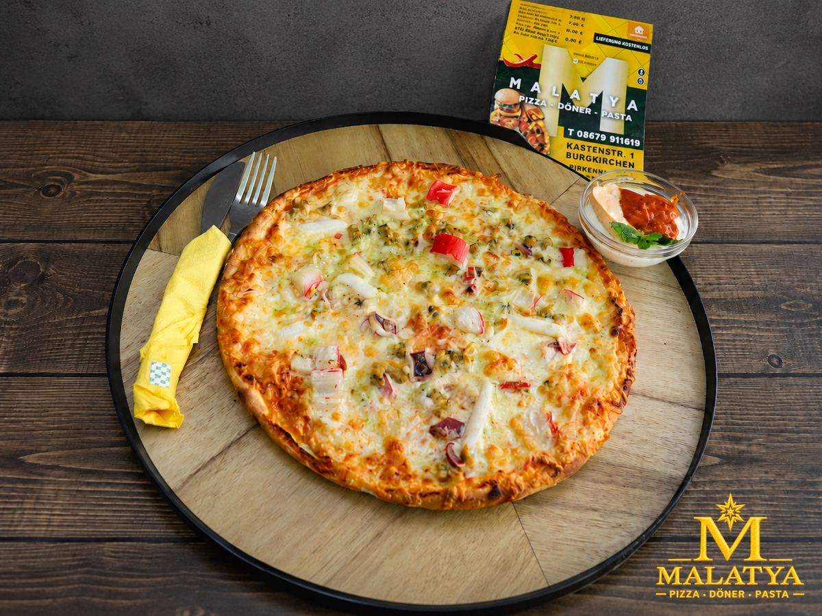 Pizza Meeresfrüchte von Malatya
