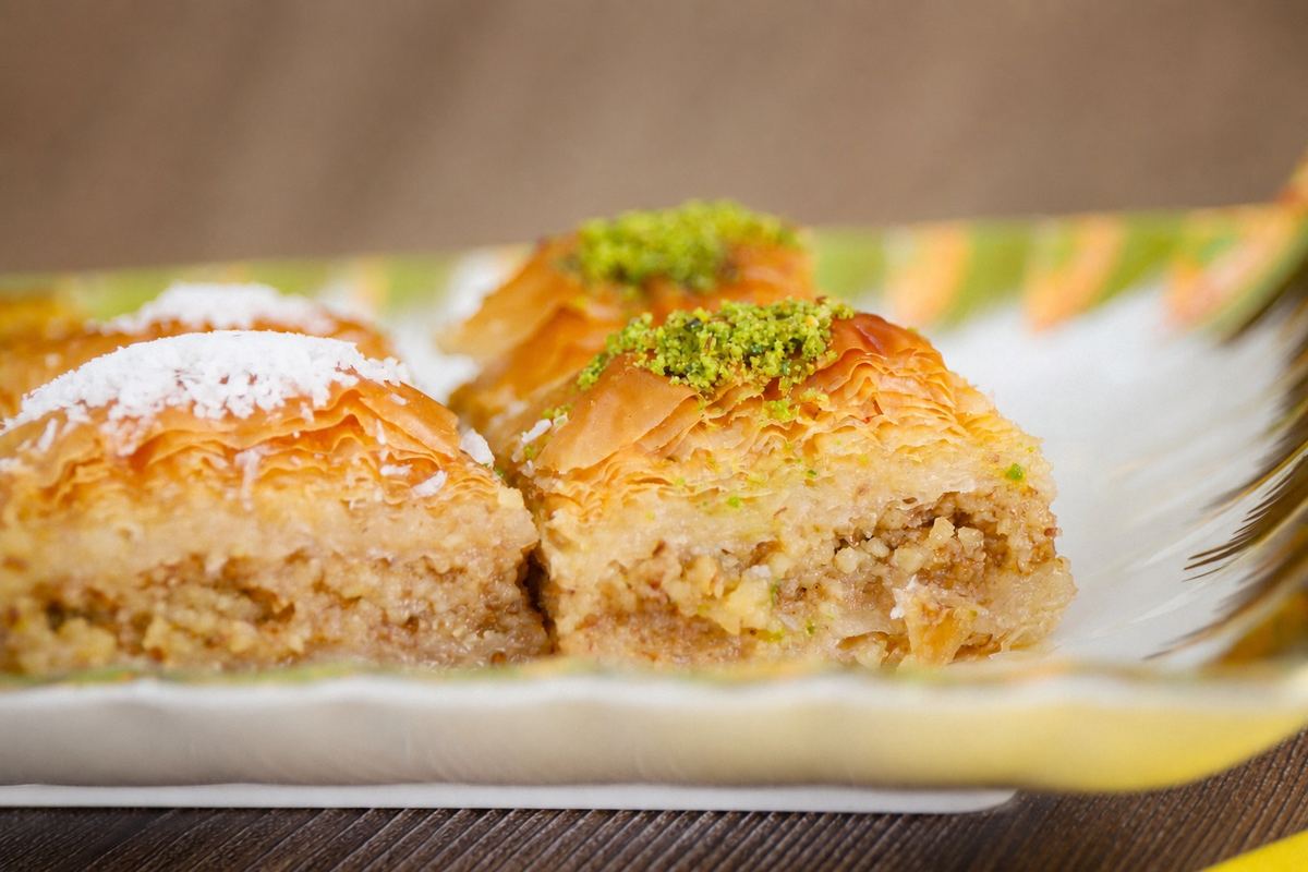 Baklava mit Pistazie von Malatya