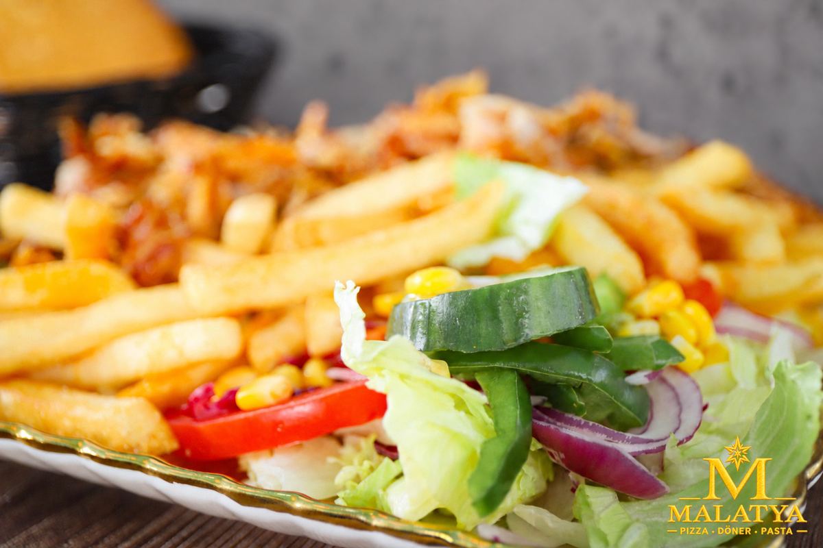 Dönerteller mit Pommes von Malatya